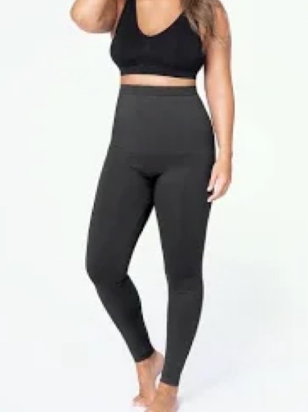 Empetua Shaping Leggings Charcoal Gray High Waisted XXL